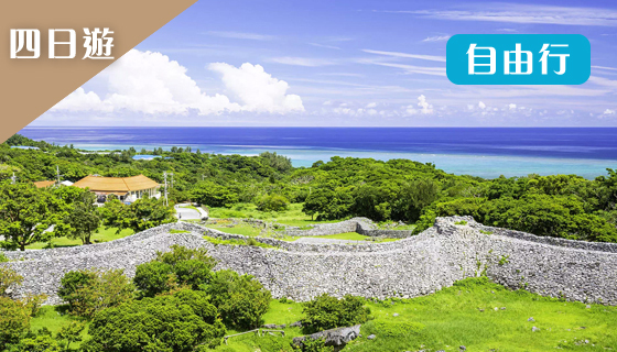 【泰越捷.桃園】沖繩機加酒自由行